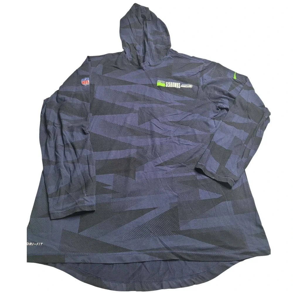 The Nike‎ Tee Seattle Seahawks On Field Apparel Men's XL